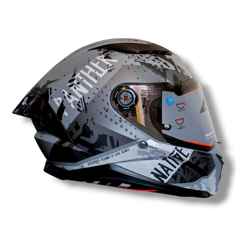 Casco Axxis Panther Native Gris Mate