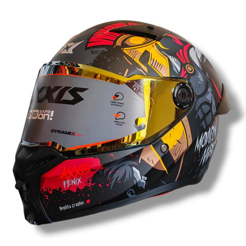 Casco integral Axxis Fenix Hoplita Mate