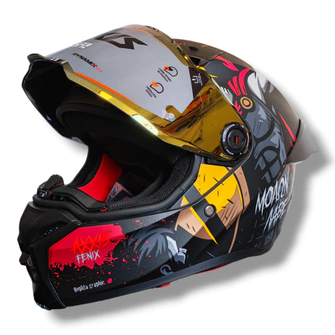 Casco integral Axxis Fenix Hoplita Mate