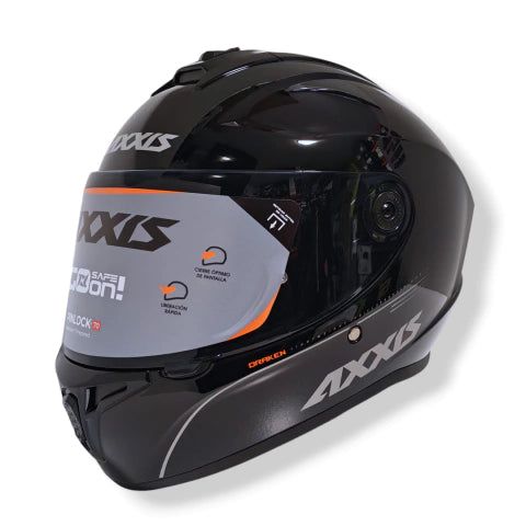 Axxis Draken Sólido Negro Brillo